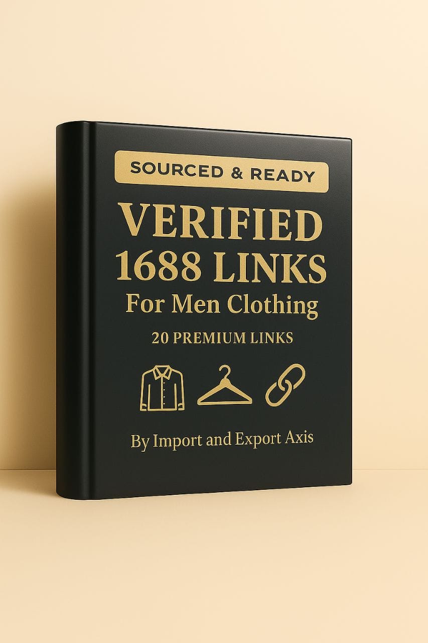 Verified 1688 Links for Men Clothing