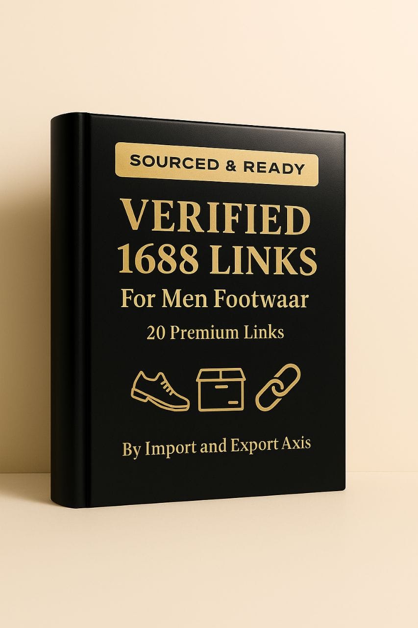 Verified 1688 Links for Men Footwear