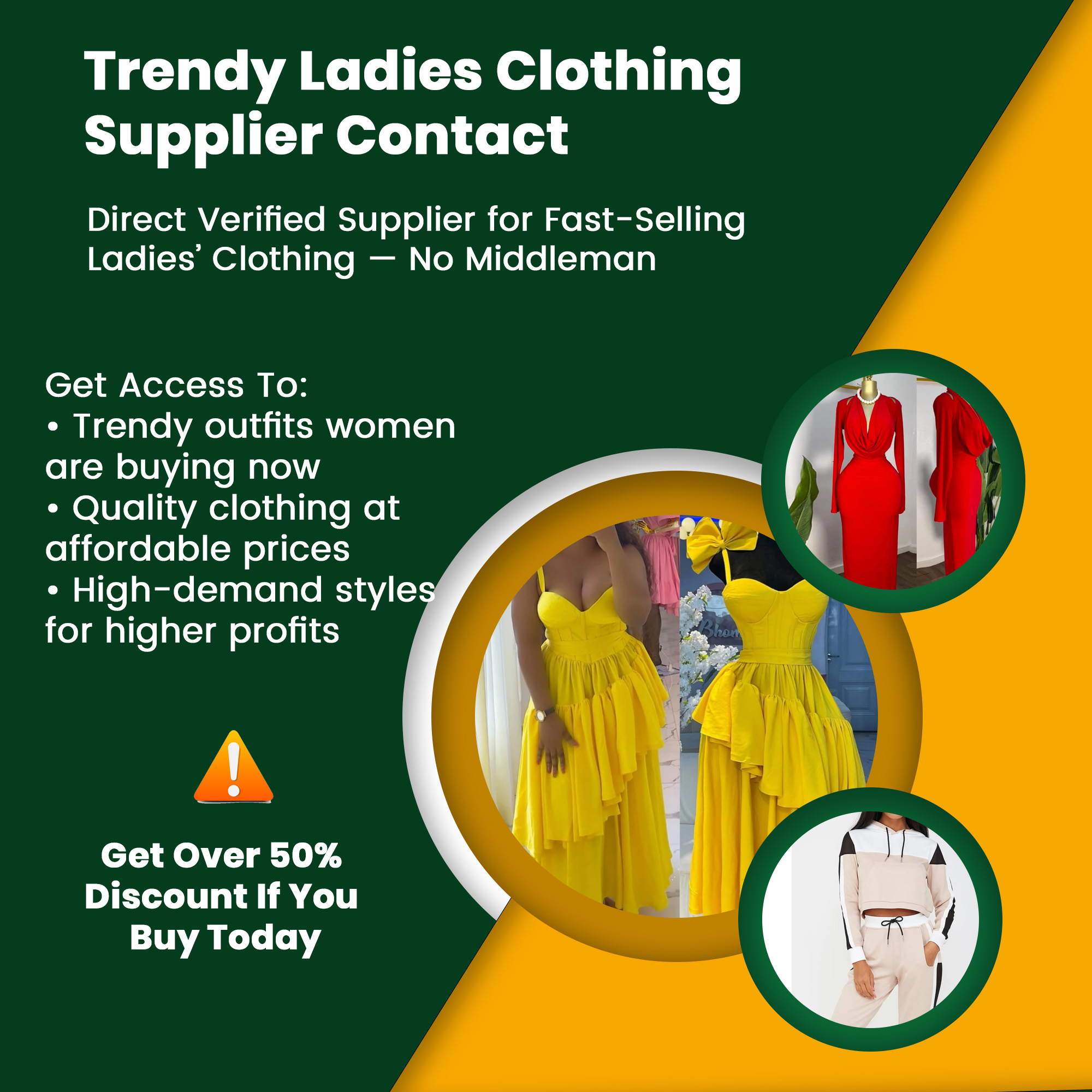 Trendy Ladies Clothing Supplier