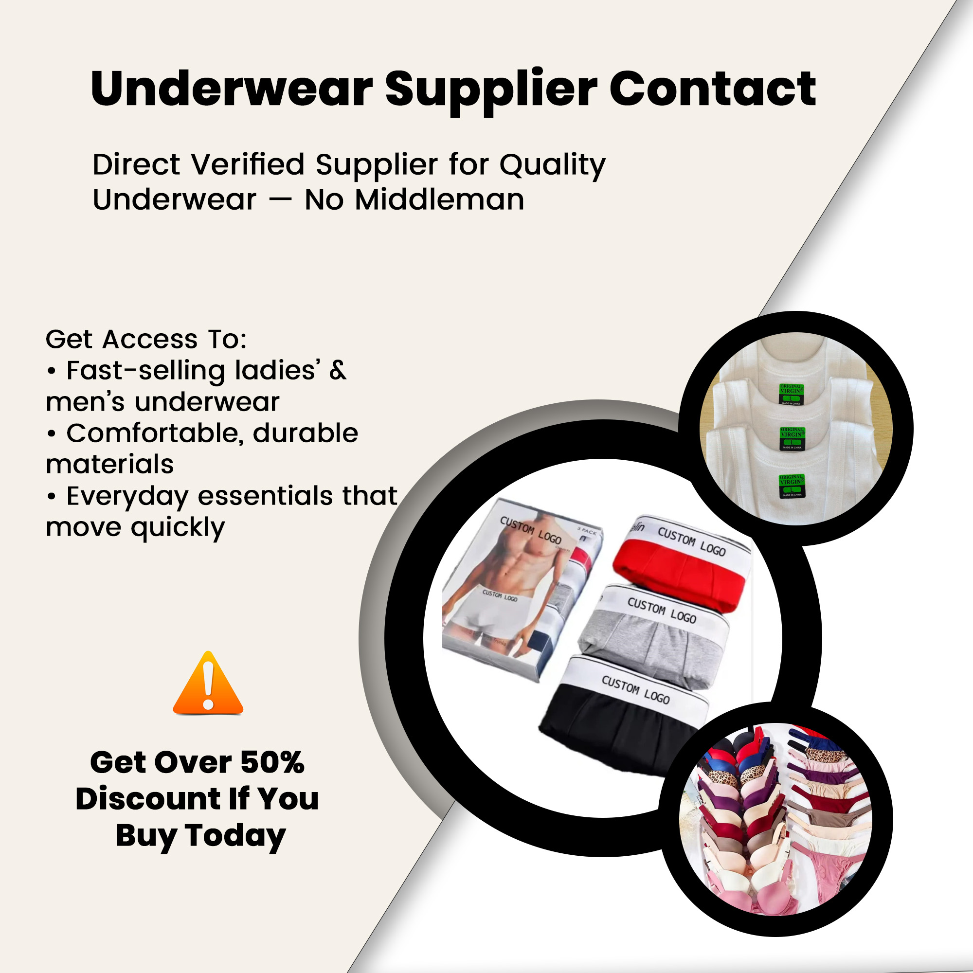 Underwear Supplier Contact